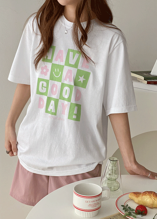 모노굿데이 썸머 반팔 티셔츠 3color