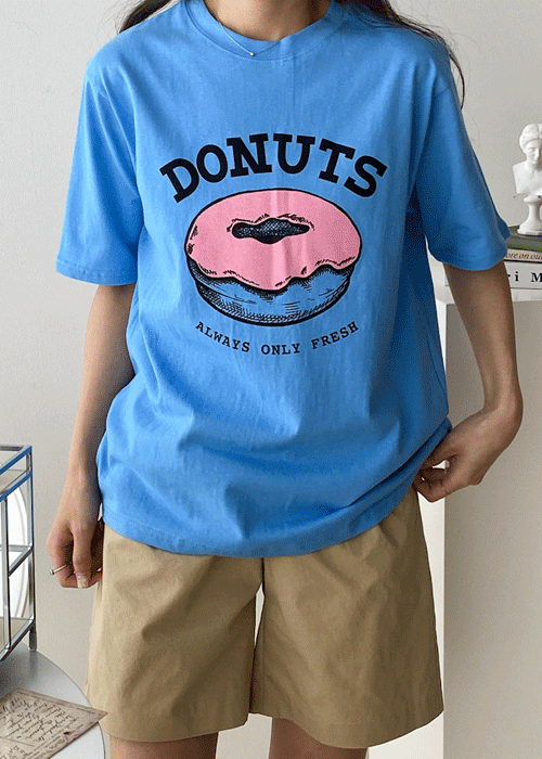 핑크도넛 반팔 티셔츠 3color